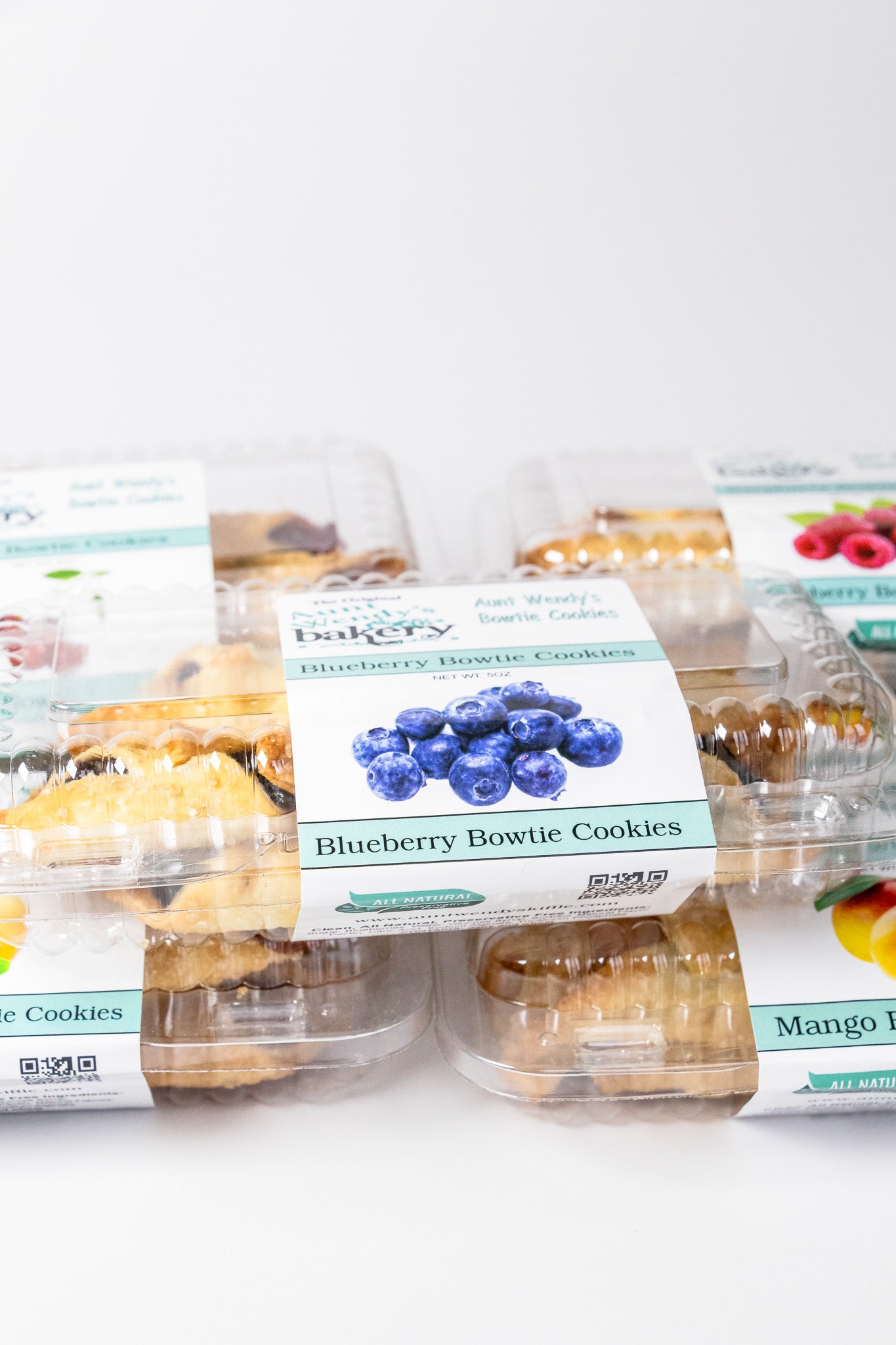Blueberry Bowtie Cookies