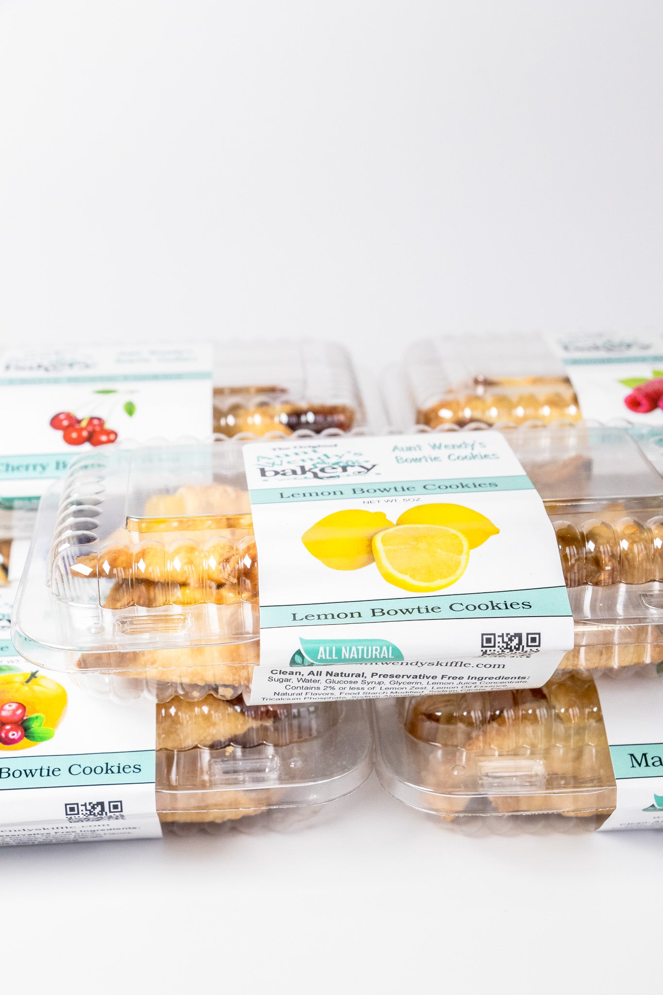 Lemon Bowtie Cookies
