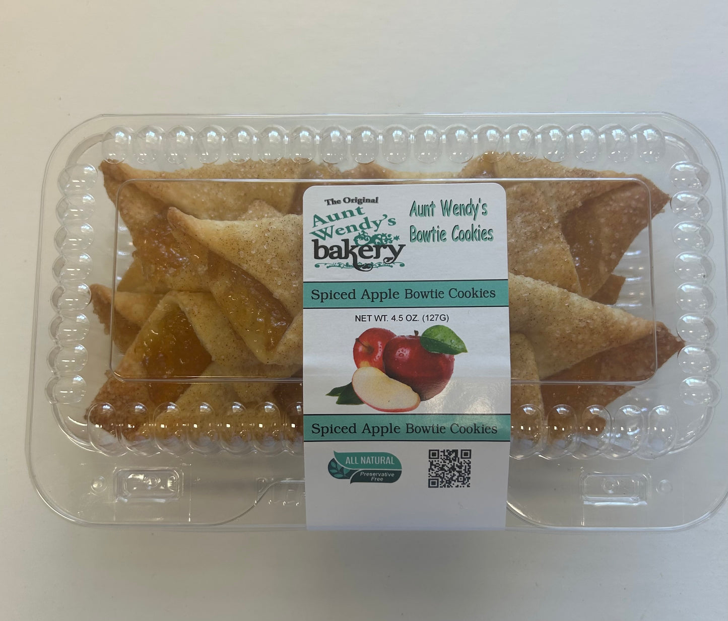 Spiced Apple Bowties