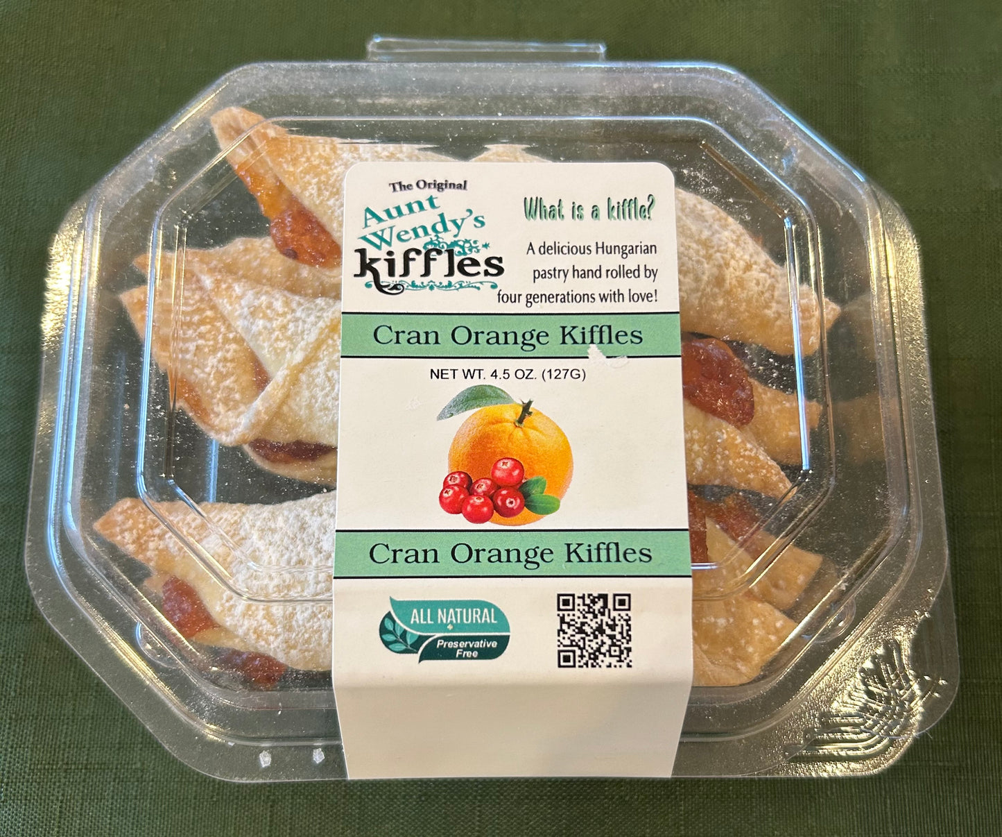 Cran Orange Kiffles